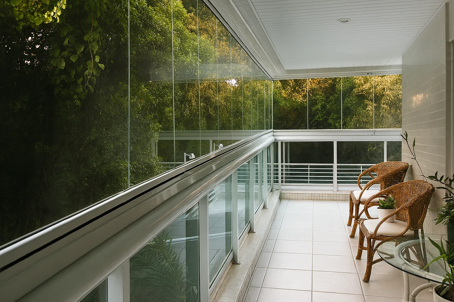 envidraçamento de sacada